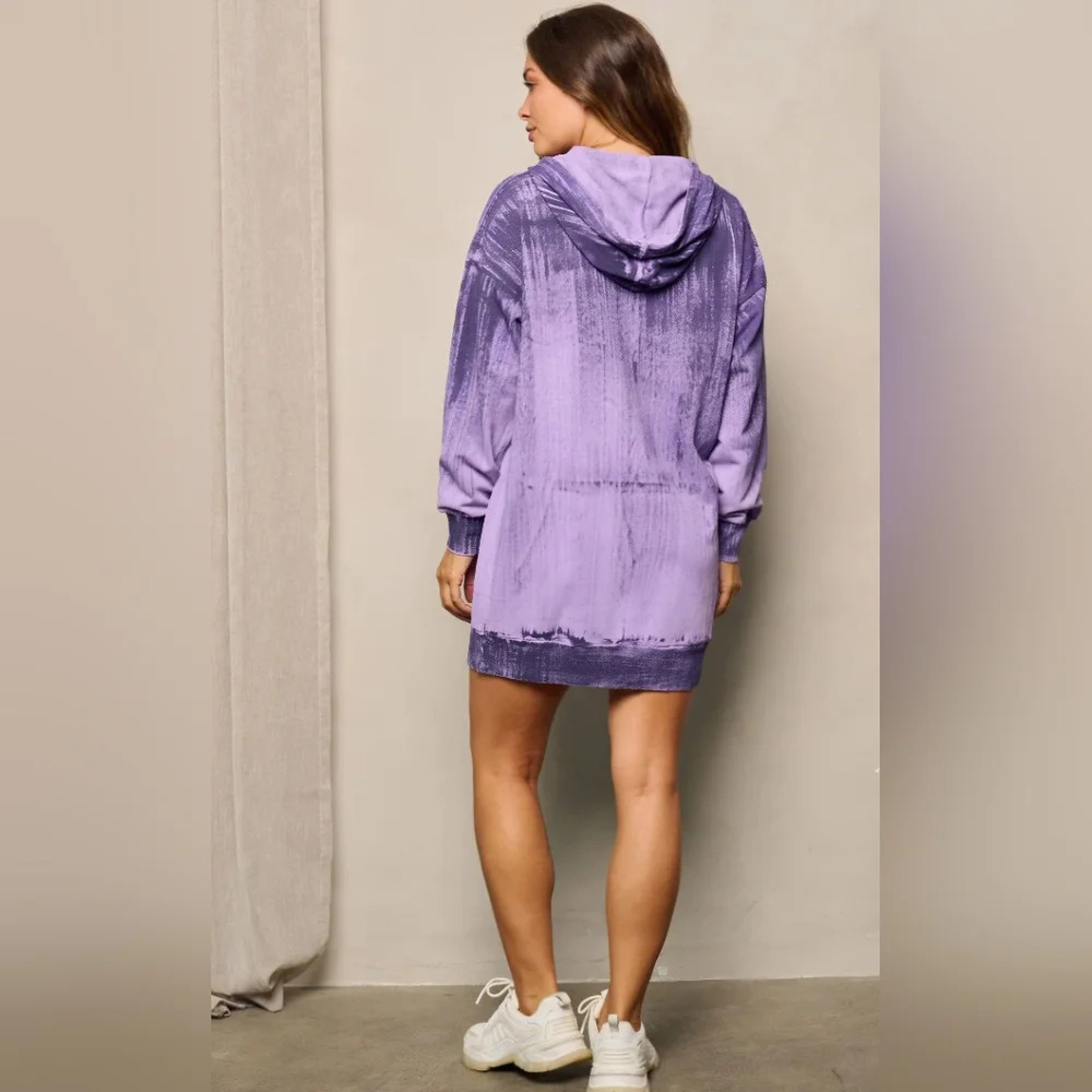 SUPER COMFY SWEATSHIRT MINI DRESS #439-443 - Picture 3 of 8